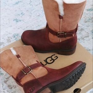 Ugg W Pernille Chestnut Boots size 6